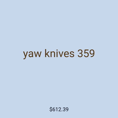 yaw knives 359