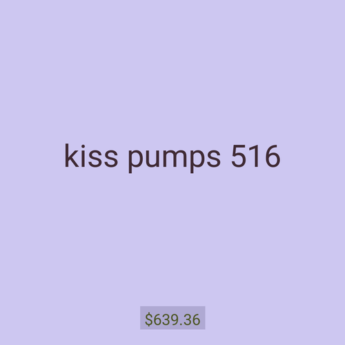 kiss pumps 516