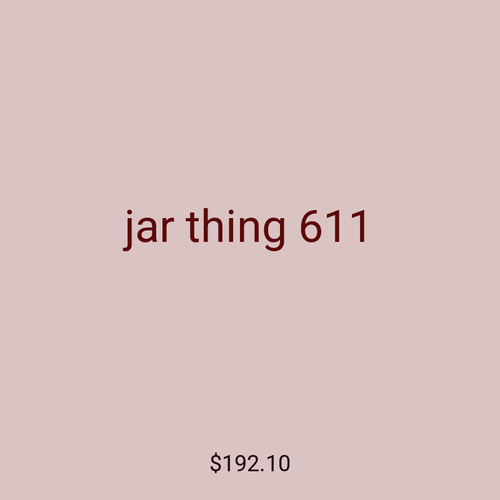 jar thing 611