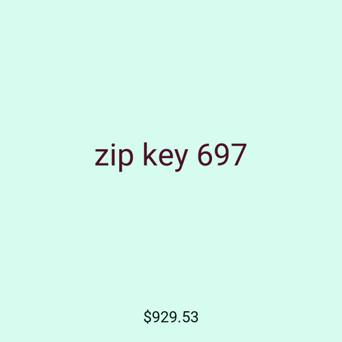 zip key 697