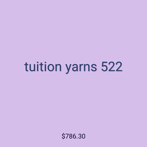 tuition yarns 522