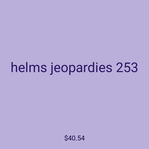 helms jeopardies 253