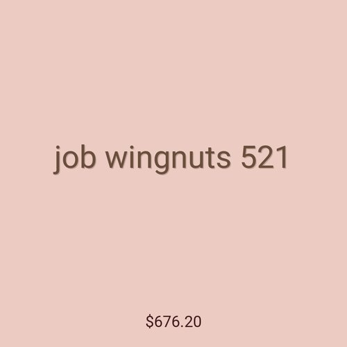 job wingnuts 521