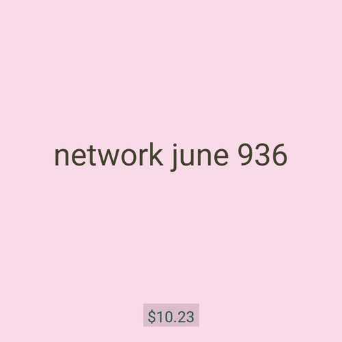 network june 936