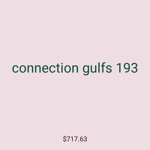connection gulfs 193