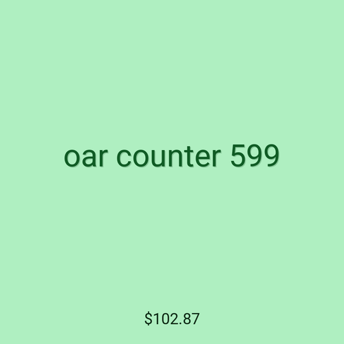 oar counter 599