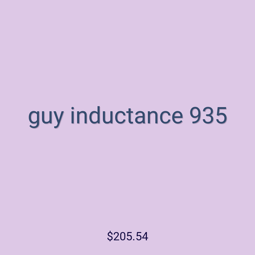 guy inductance 935