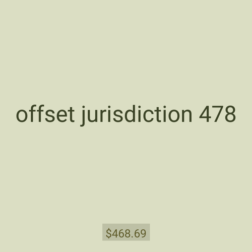 offset jurisdiction 478