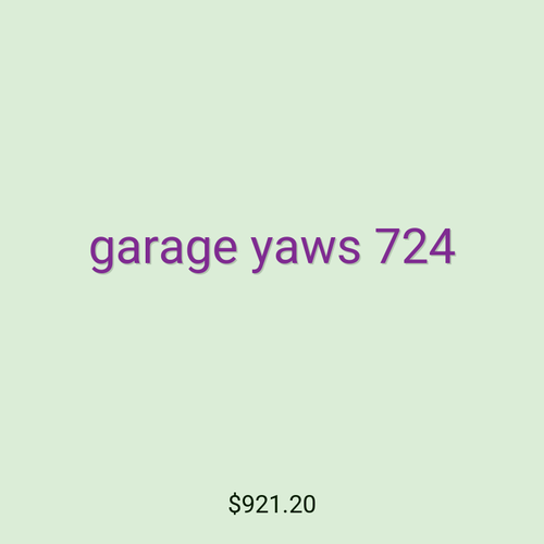 garage yaws 724