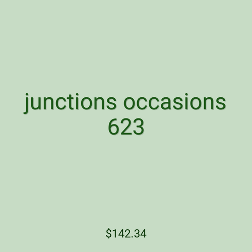 junctions occasions 623