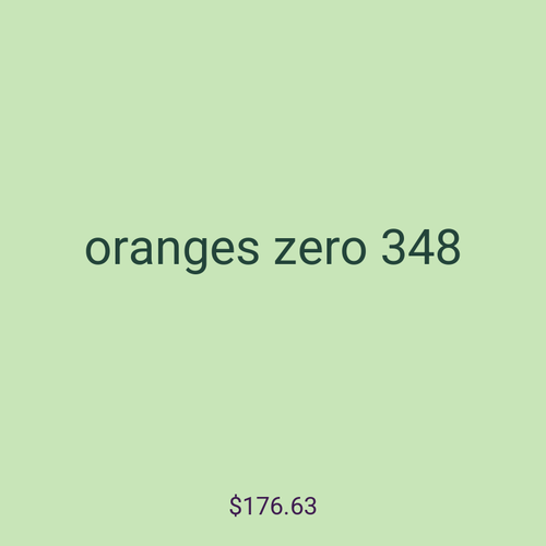 oranges zero 348