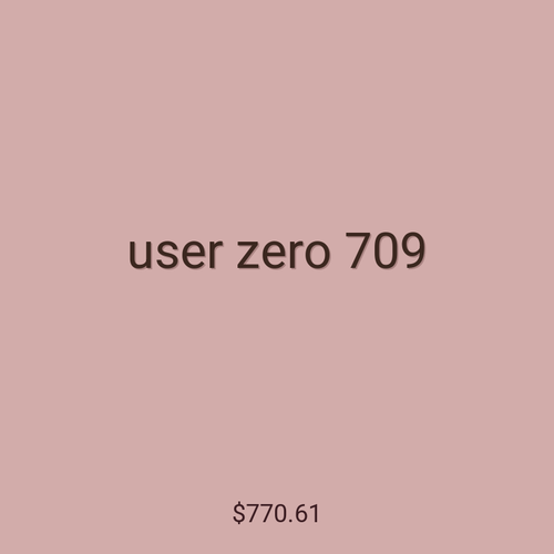 user zero 709