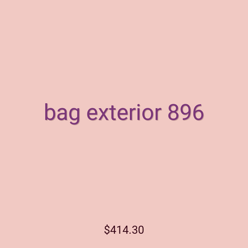 bag exterior 896