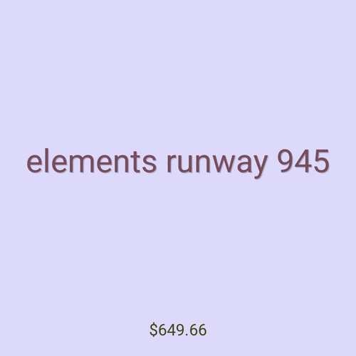 elements runway 945
