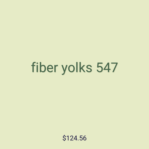 fiber yolks 547