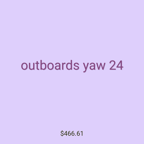 outboards yaw 24