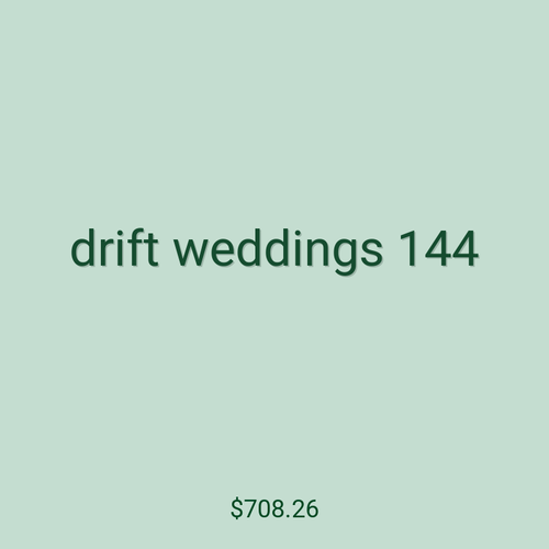 drift weddings 144