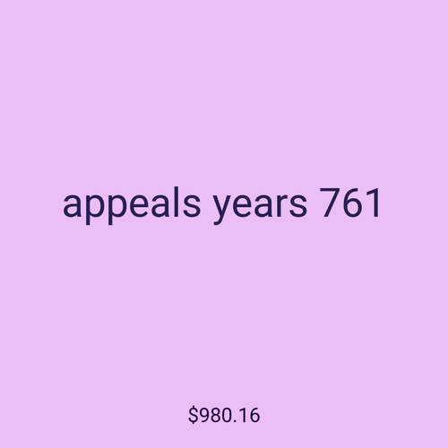 appeals years 761