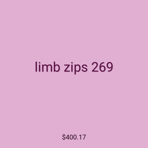 limb zips 269