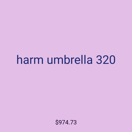harm umbrella 320
