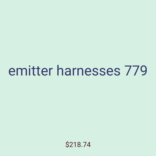 emitter harnesses 779