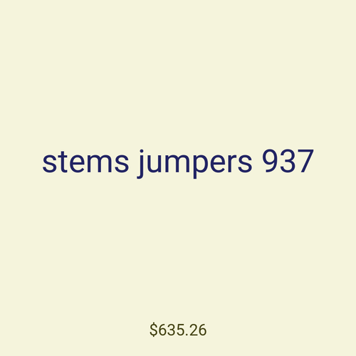 stems jumpers 937