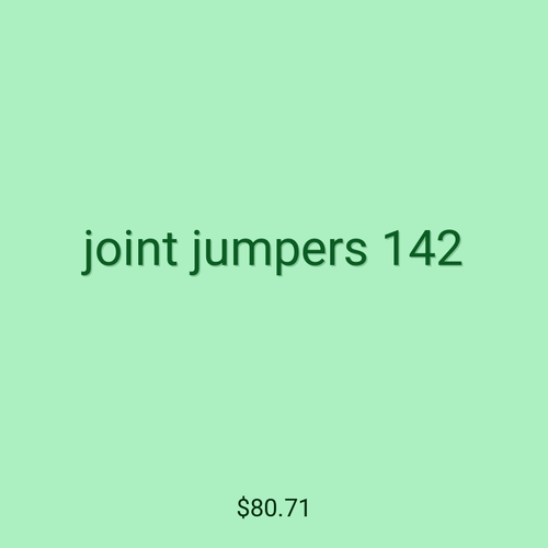 joint jumpers 142