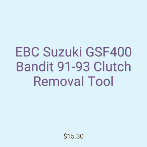 EBC Suzuki GSF400 Bandit 91-93 Clutch Removal Tool