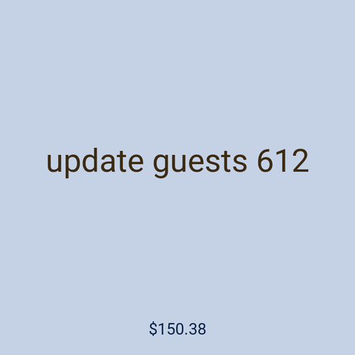 update guests 612