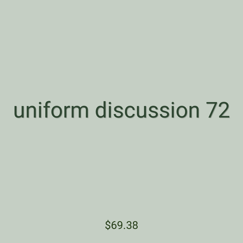 uniform discussion 72