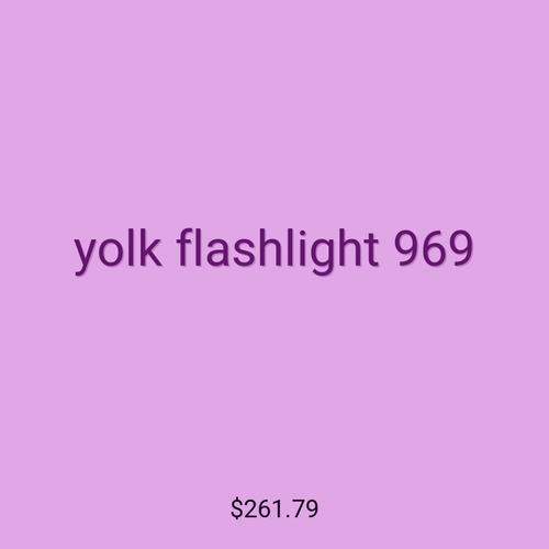 yolk flashlight 969