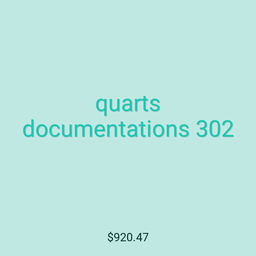 quarts documentations 302