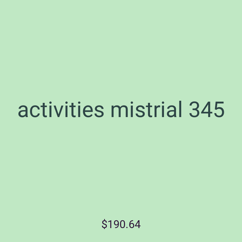 activities mistrial 345