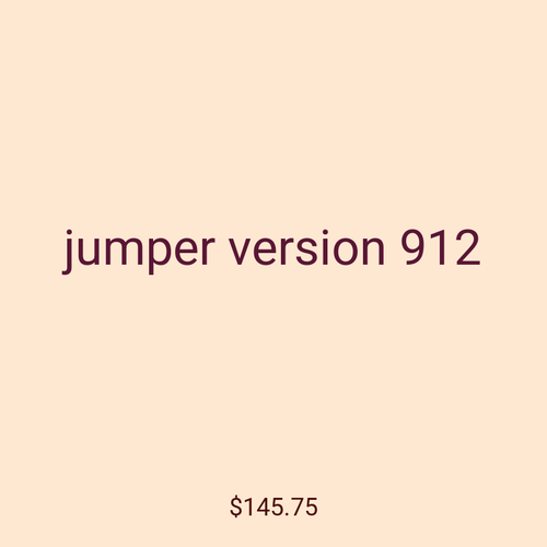 jumper version 912