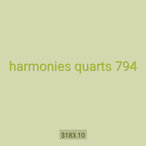 harmonies quarts 794