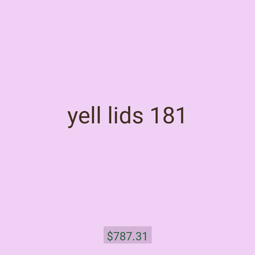yell lids 181