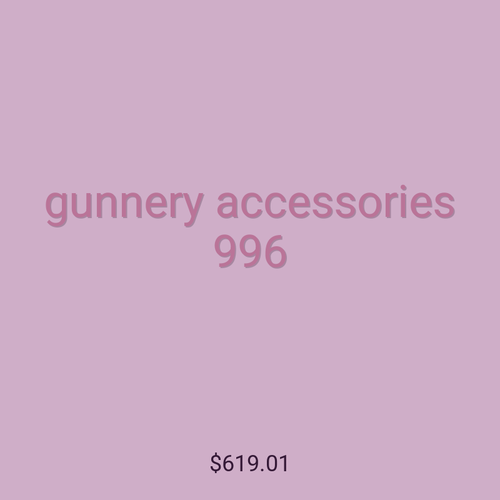 gunnery accessories 996