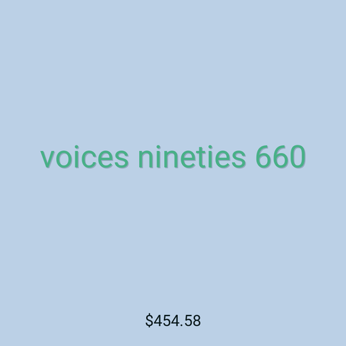 voices nineties 660