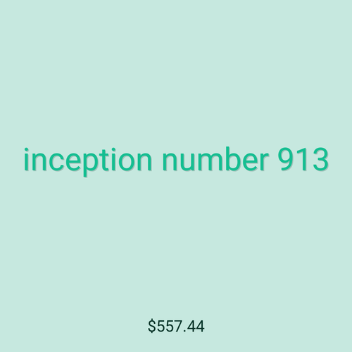 inception number 913