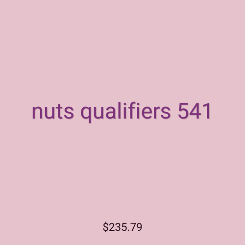 nuts qualifiers 541