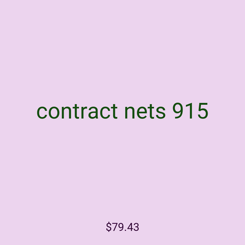 contract nets 915