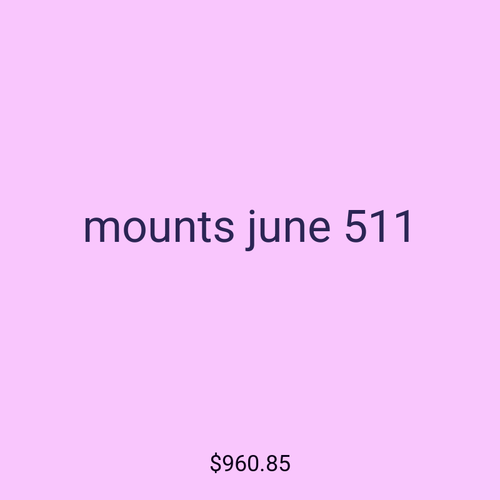 mounts june 511