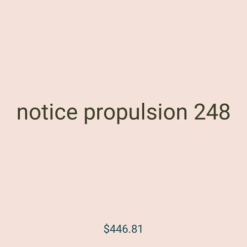 notice propulsion 248