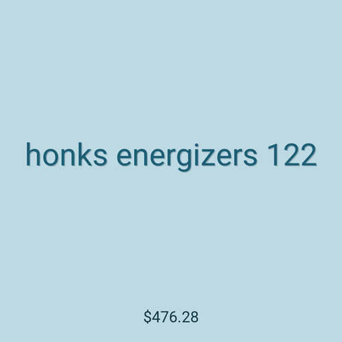honks energizers 122