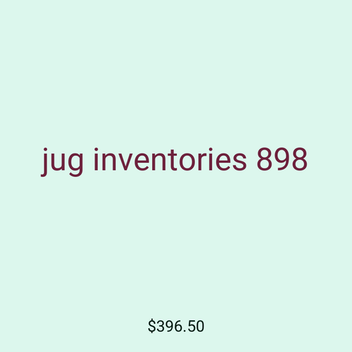 jug inventories 898