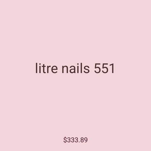litre nails 551