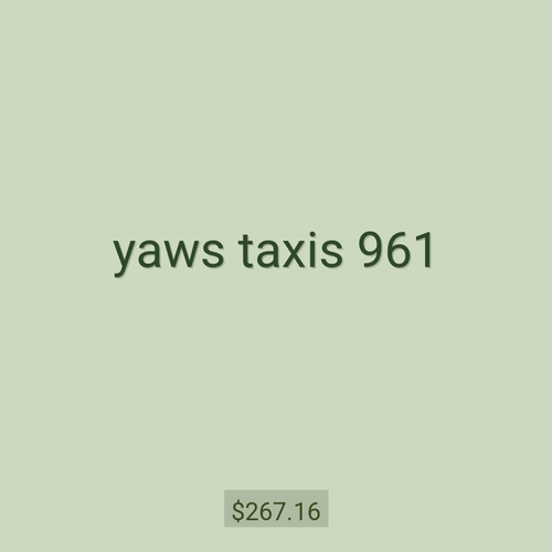 yaws taxis 961