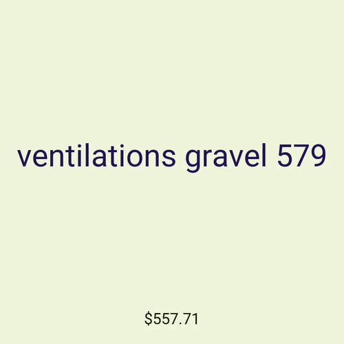 ventilations gravel 579