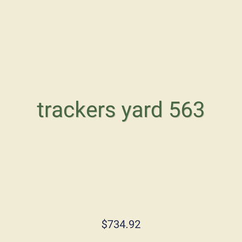 trackers yard 563