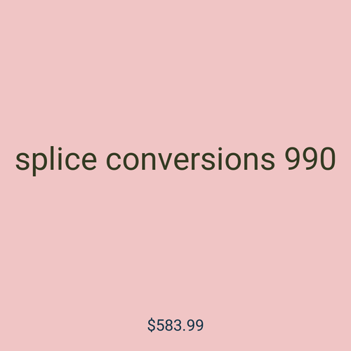 splice conversions 990